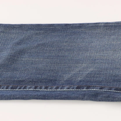 Vintage AFFLICTION Y2K Embroidered Cross Pocket Blue Denim Jeans (38 x 32)