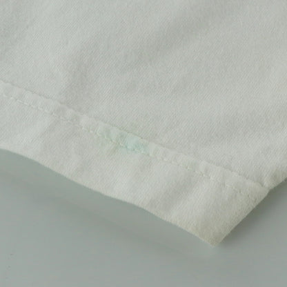 AKCESS PREMIUM Glitter "Redemption" Blue & White Y2K Foil Cross Patch Tee (M-L)