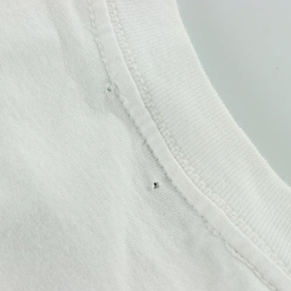 AKCESS PREMIUM Glitter "Redemption" Blue & White Y2K Foil Cross Patch Tee (M-L)