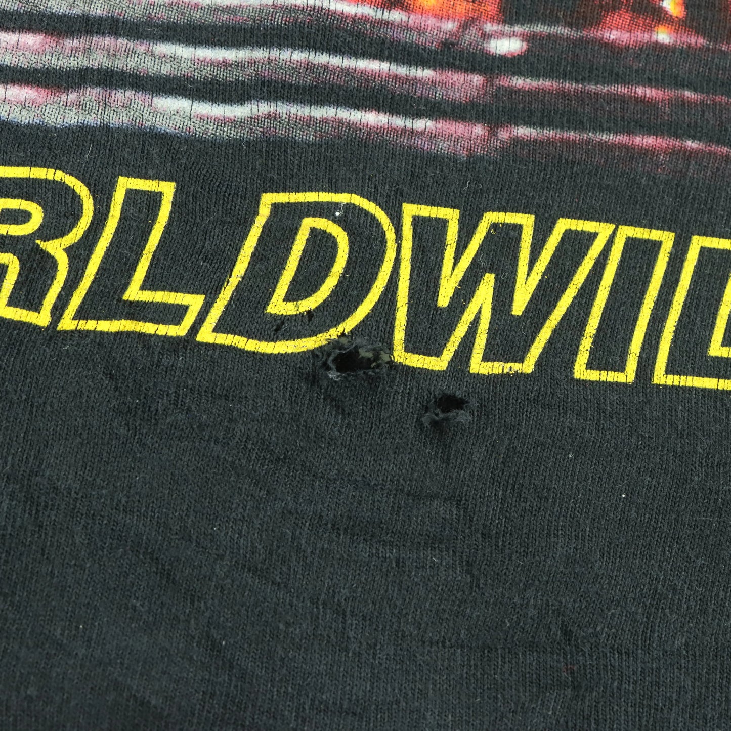 Vintage 1996-1997 KISS 'Alive Worldwide' Tour Single Stitch Distressed Band Tee (L-XL) - Vintage Sole Melbourne
