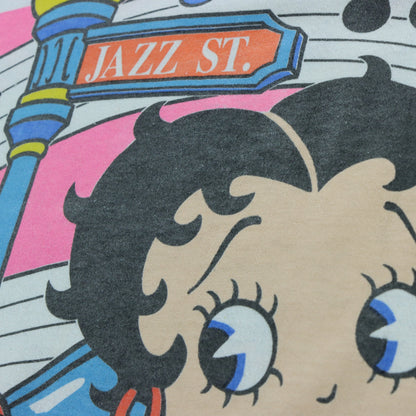 Vintage 1994 BETTY BOOP Jazz Street Single Stitch Tee USA Made (XXL TALL) - Vintage Sole Melbourne
