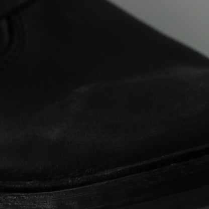 FRYE 'Veronica' Strap Tall Zip Up Black Buckle Boots (8)