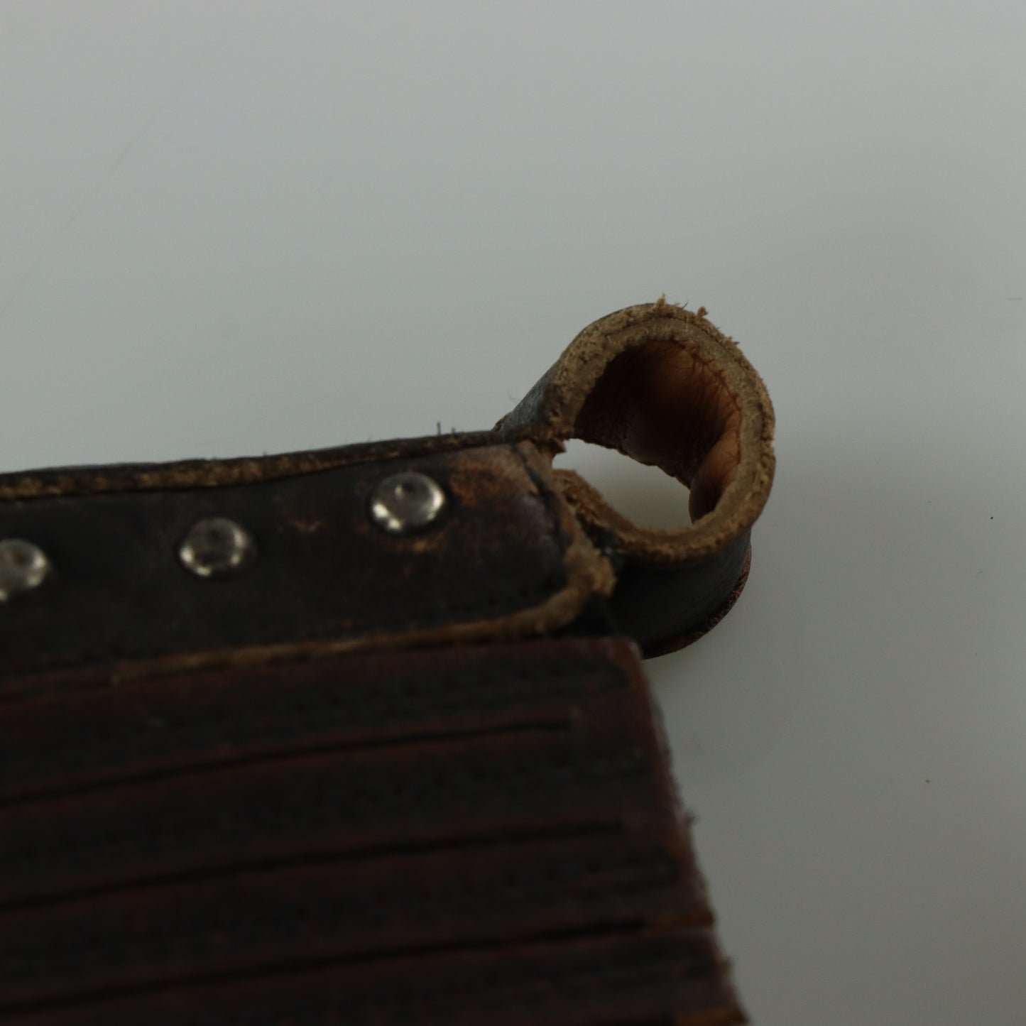 FRYE 'Sacha' Stud Chelsea Brown Leather Ankle Boots (8.5 B)