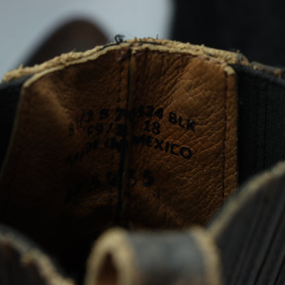 FRYE 'Sacha' Stud Chelsea Brown Leather Ankle Boots (8.5 B)