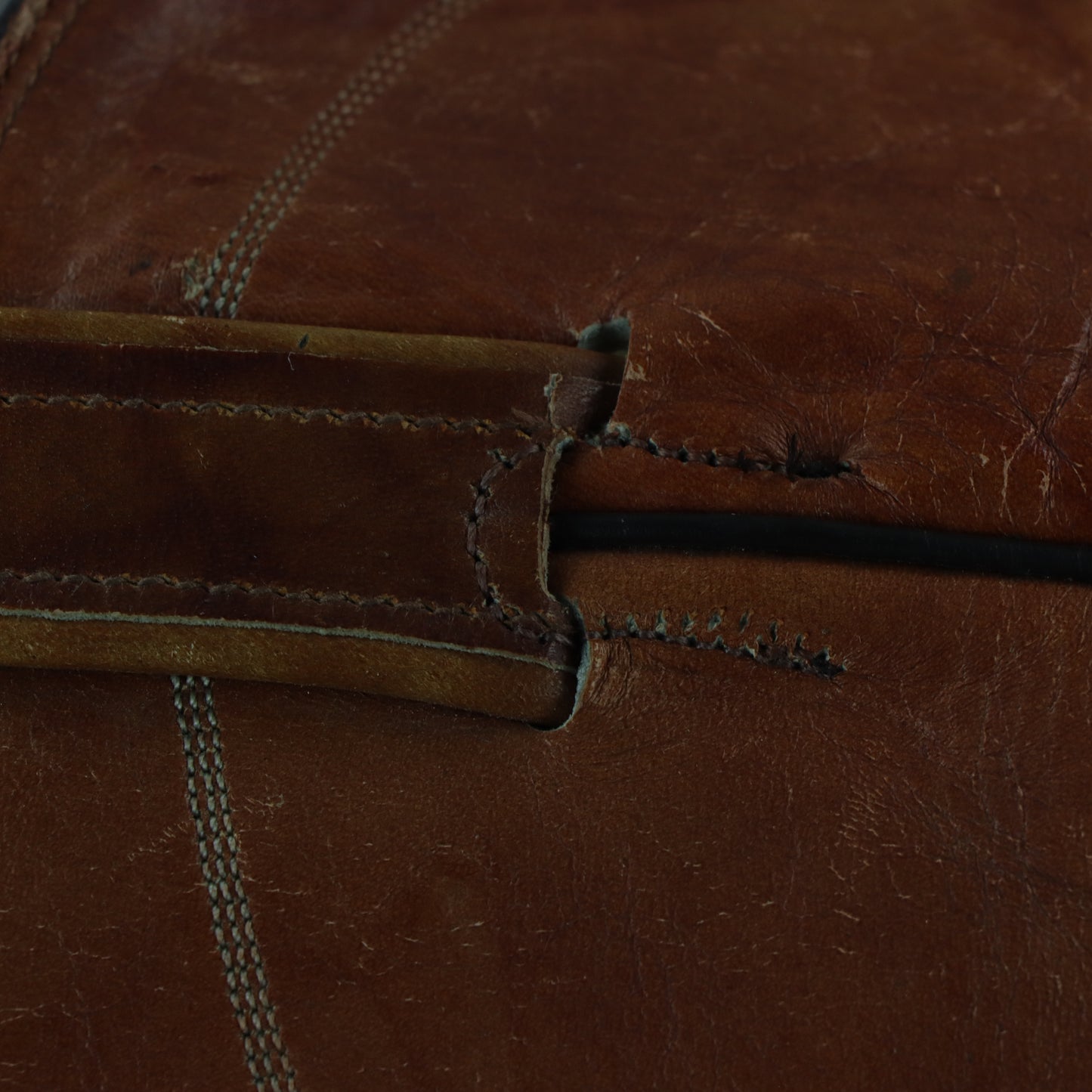 TONY LAMA Embroidered USA Made Tan Leather Western Cowboy Boots (17 B)