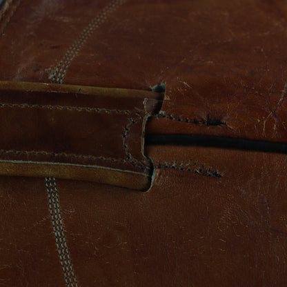 TONY LAMA Embroidered USA Made Tan Leather Western Cowboy Boots (17 B)