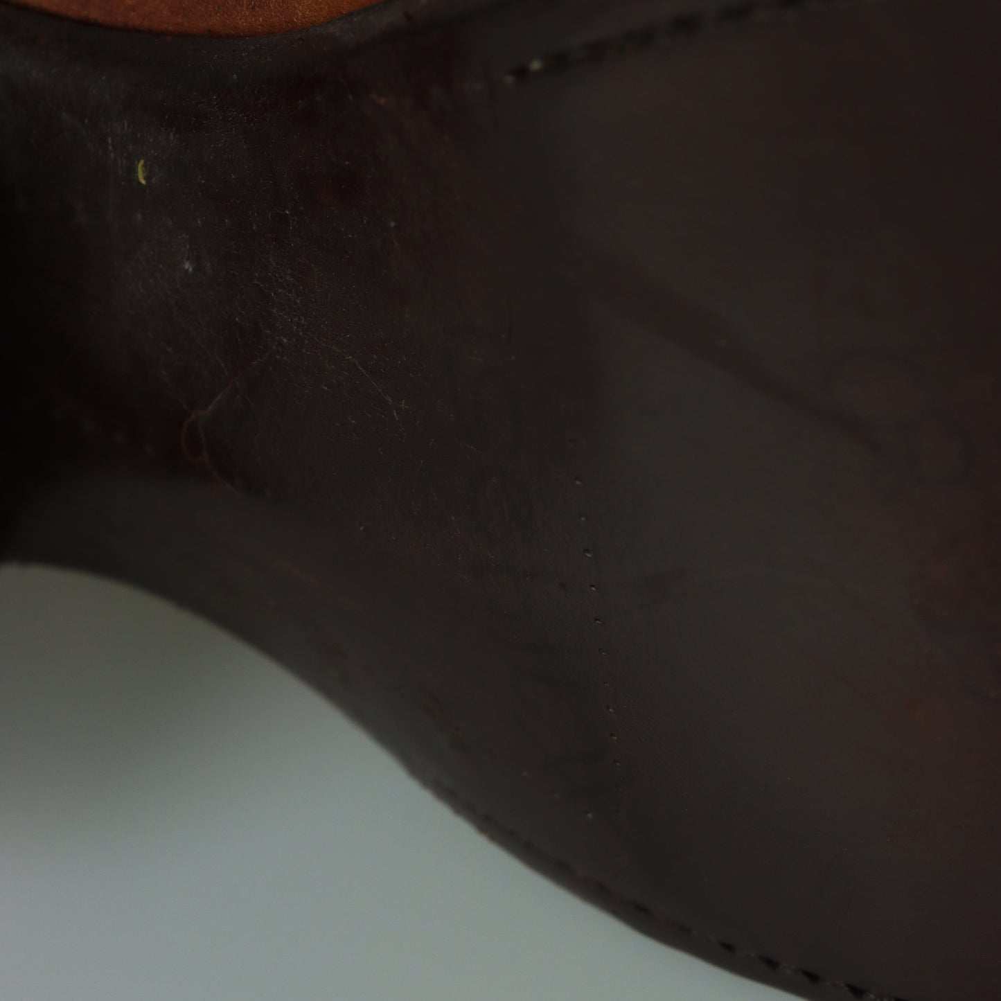 TONY LAMA Embroidered USA Made Tan Leather Western Cowboy Boots (17 B)