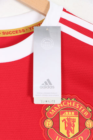 REPLICA Manchester United 2021/2022 Adidas Home Soccer Jersey (L)