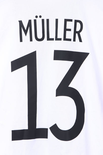 BOOTLEG Germany 2022/2023 Muller #13 Home Soccer Jersey (M-L)