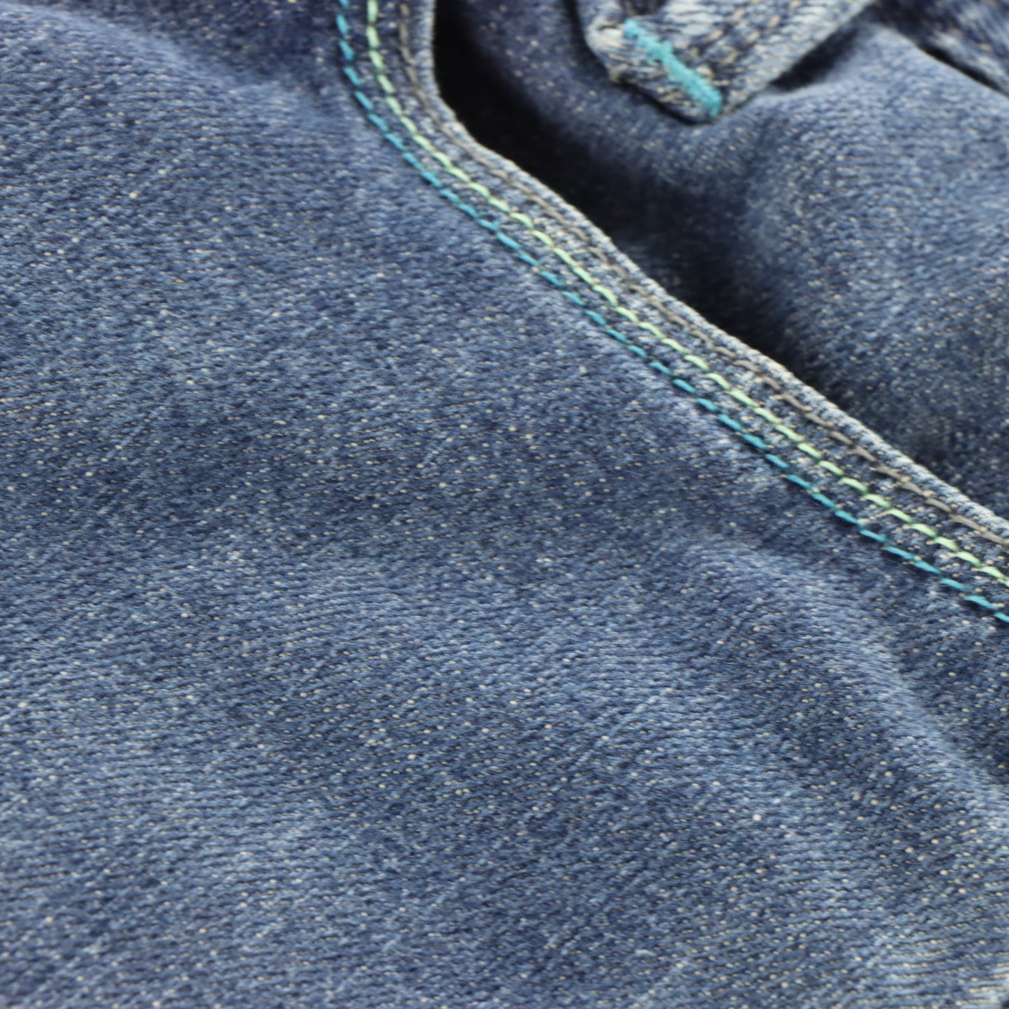 SEAN JOHN Y2K Colourful Stitching Jorts Denim Jean Shorts (34)