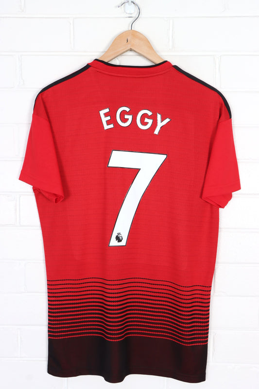 BOOTLEG Manchester United #7 'Eggy' 2018/2019 ADIDAS Home Soccer Jersey (M)