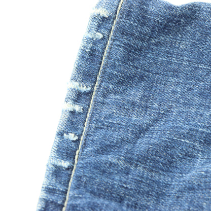 AFFLICTION Y2K Cross Embroidered Pockets Distressed Jeans (32 x 32)