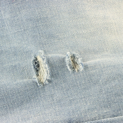 AFFLICTION Y2K Patchwork Grunge Distressed Acid Wash Jeans (31)