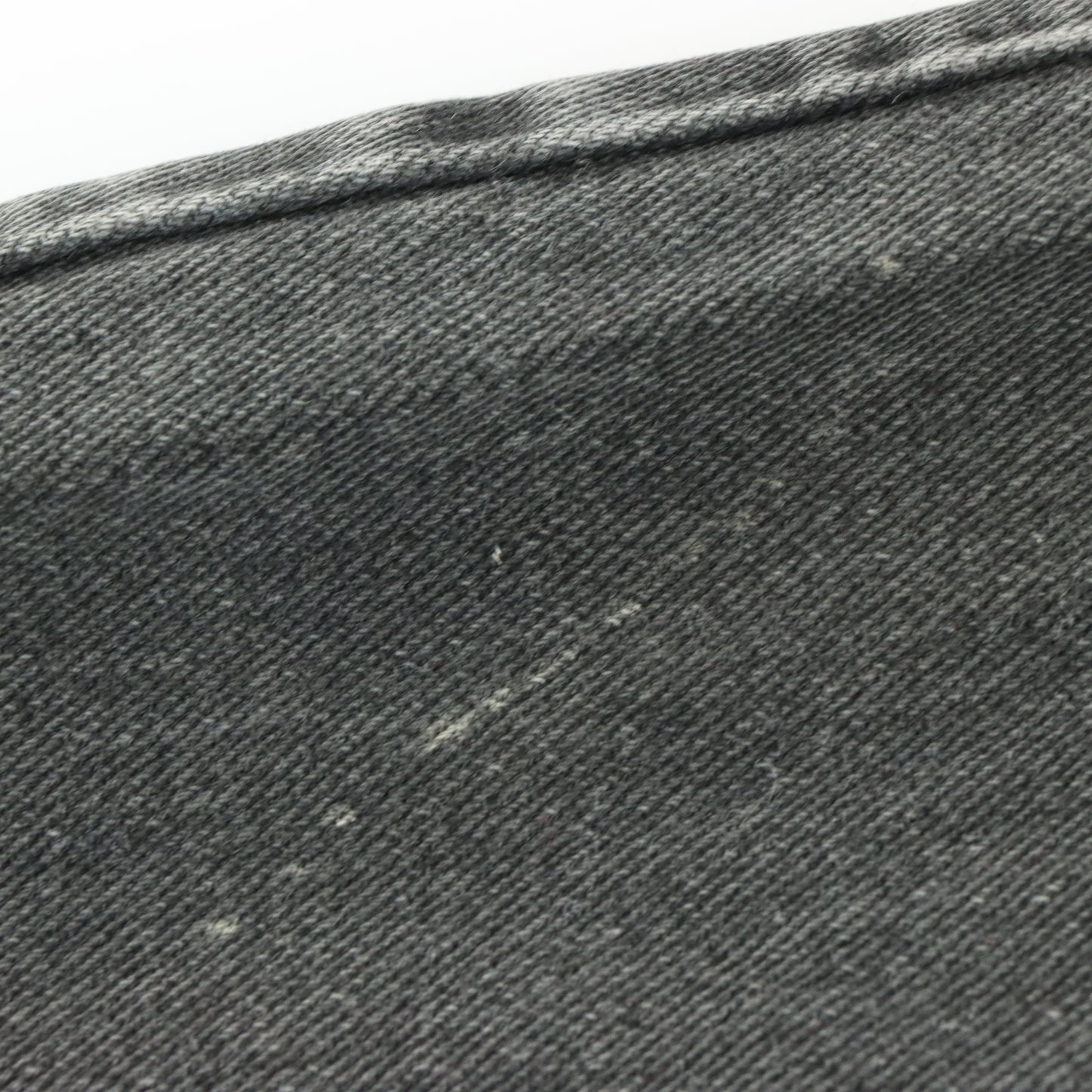 JNCO JEANS Y2K Embroidered Graffiti USA Made Dark Distressed Grey Jeans (36 x 32)