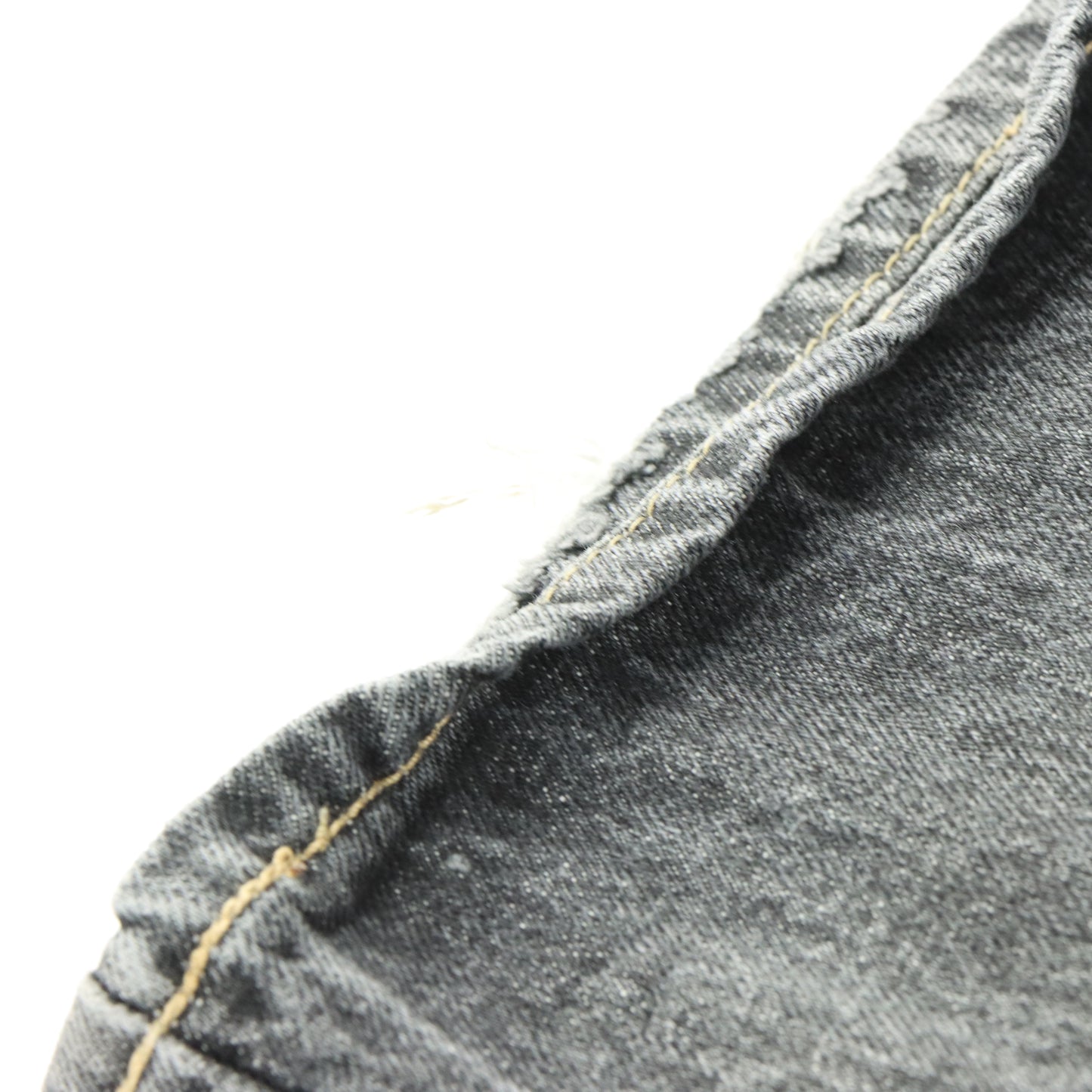 ECKO UNLTD Y2K Embroidered 'Baggy-Fit' Black & Gold Denim Jeans (36)