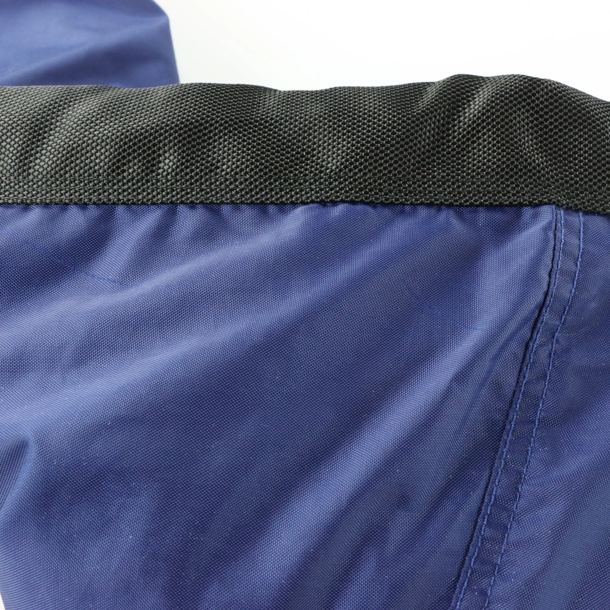 NIKE 90s Navy & Black Centre Swoosh 1/2 Zip Heavy Windbreaker Jacket (XL) - Vintage Sole Melbourne