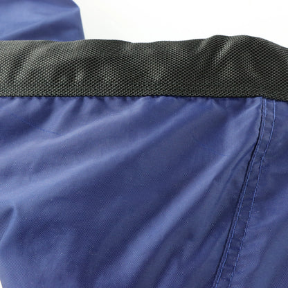 NIKE 90s Navy & Black Centre Swoosh 1/2 Zip Heavy Windbreaker Jacket (XL) - Vintage Sole Melbourne