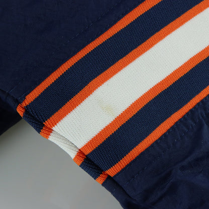 Chicago Bears Embroidered Patch PRO PLAYER Reversible Full Zip NFL Jacket Korean Made (XXL)