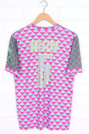 Santa Fe Unicorns #5 'Katelyn' Retro Printed Soccer Jersey (S)