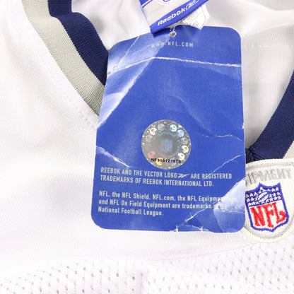 Vintage REEBOK New England Patriots NFL Tom Brady #12 American Football White Jersey With Original Tag (XXL)
