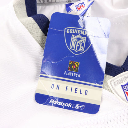 Vintage REEBOK New England Patriots NFL Tom Brady #12 American Football White Jersey With Original Tag (XXL)