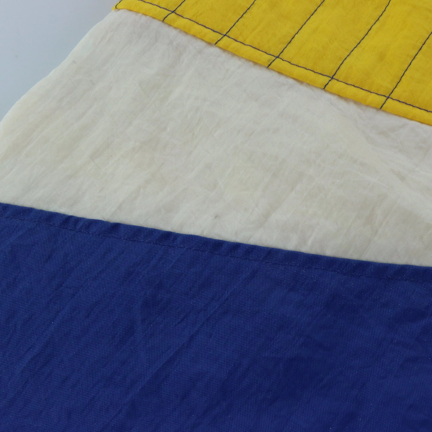 Golden State Warriors STARTER Korean Made NBA Quilt Lined Pop Over Windbreaker (L) - Vintage Sole Melbourne