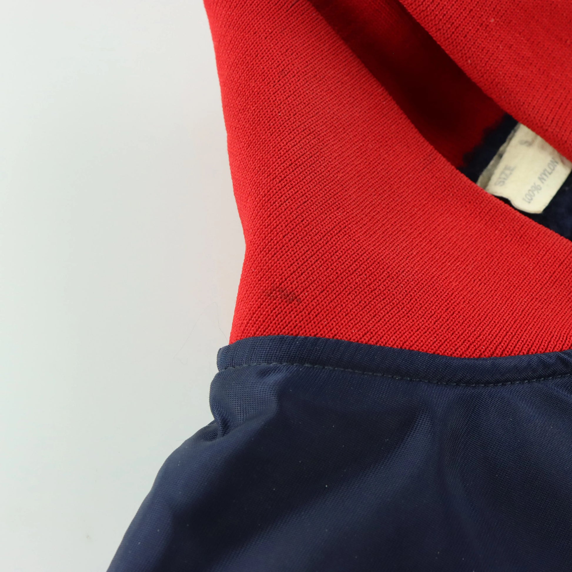 Anaheim Angels California Patch MLB Fleece Lined Satin Bomber Jacket (S) - Vintage Sole Melbourne