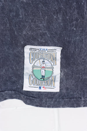 MLB 1991 Brooklyn Cyclones Logo NUTMEG T-Shirt USA Made (L-XL)