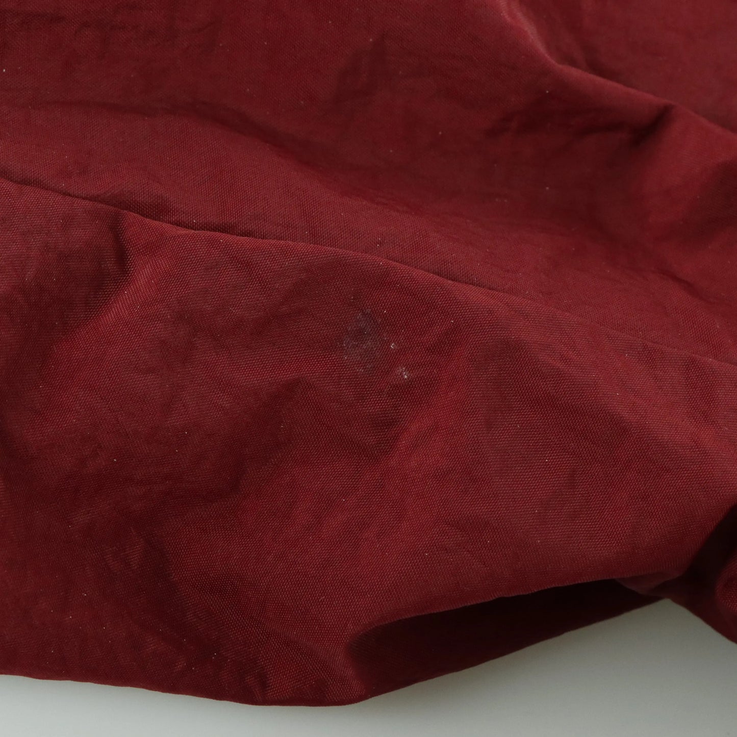 NIKE Burgundy & Bright Blue Embroidered Swoosh Hooded Windbreaker Jacket (L) - Vintage Sole Melbourne