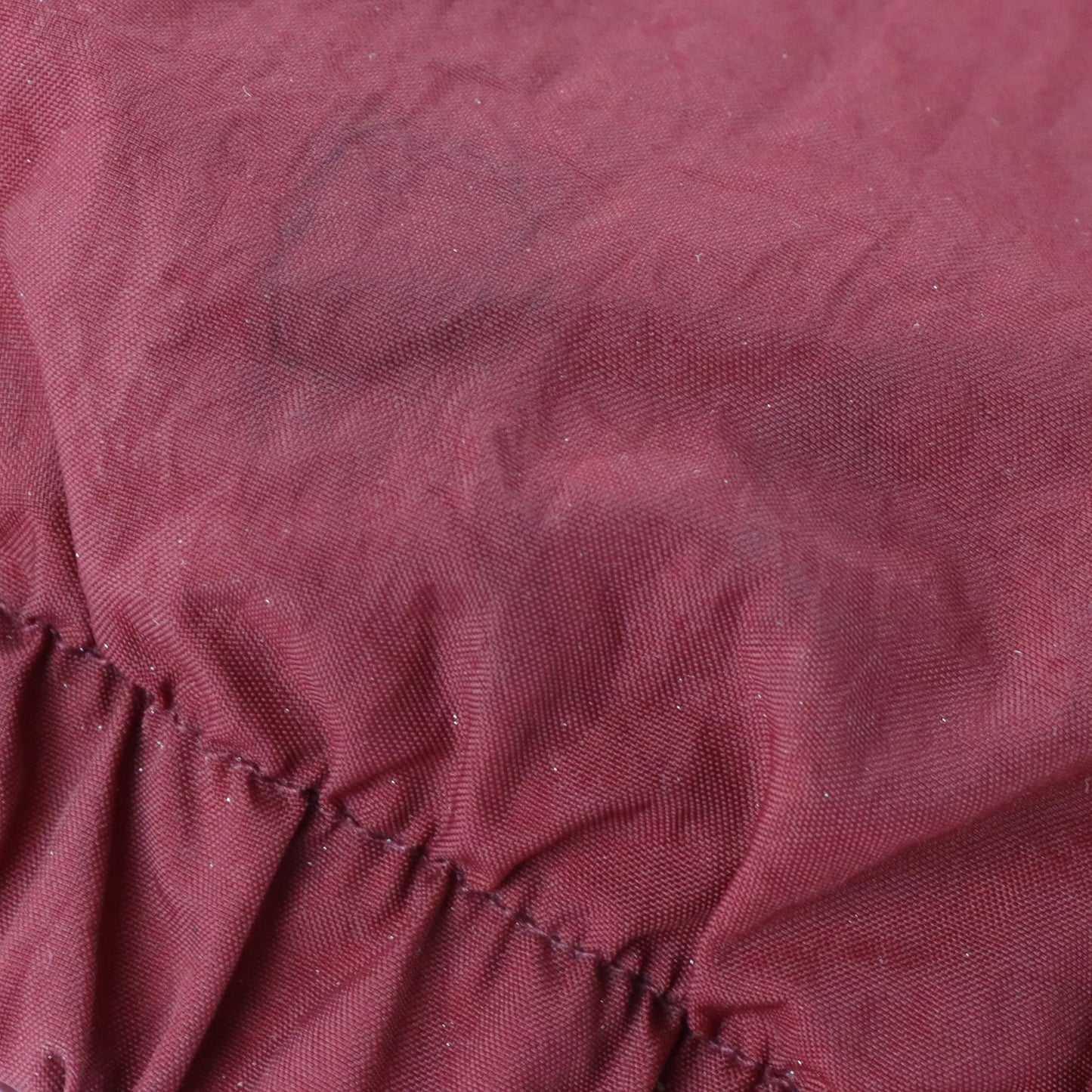 NIKE Burgundy & Bright Blue Embroidered Swoosh Hooded Windbreaker Jacket (L) - Vintage Sole Melbourne