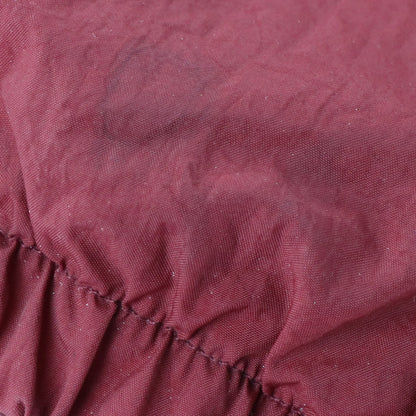 NIKE Burgundy & Bright Blue Embroidered Swoosh Hooded Windbreaker Jacket (L) - Vintage Sole Melbourne