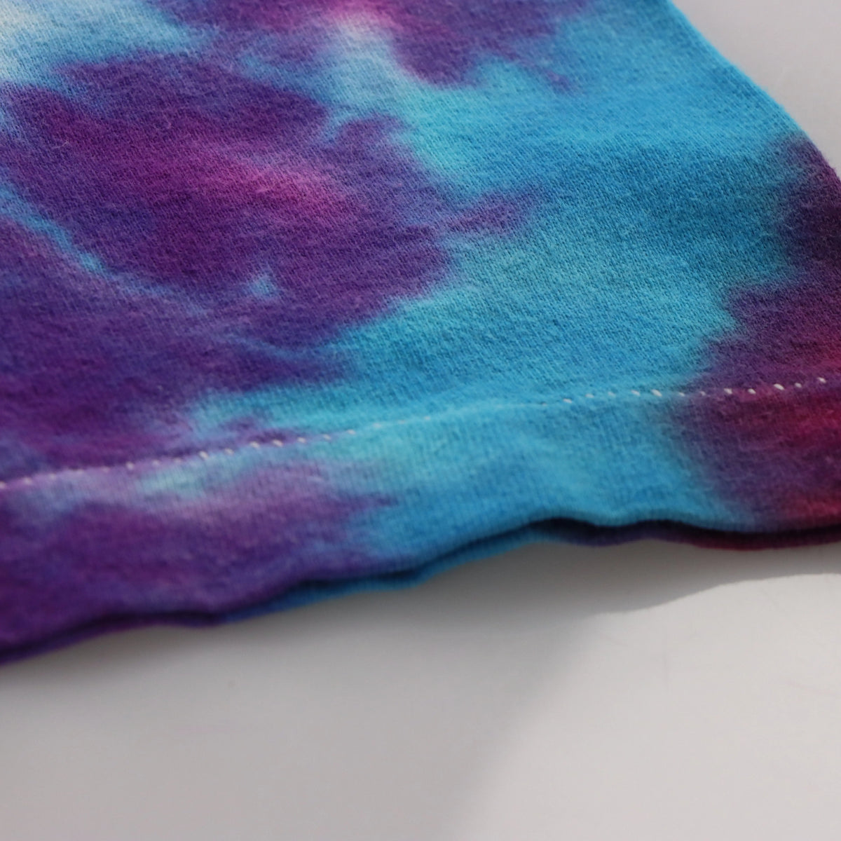 Vintage WOODSTOCK Fair Psychedelic Rainbow Tie Dye Single Stitch T-Shirt (XL)