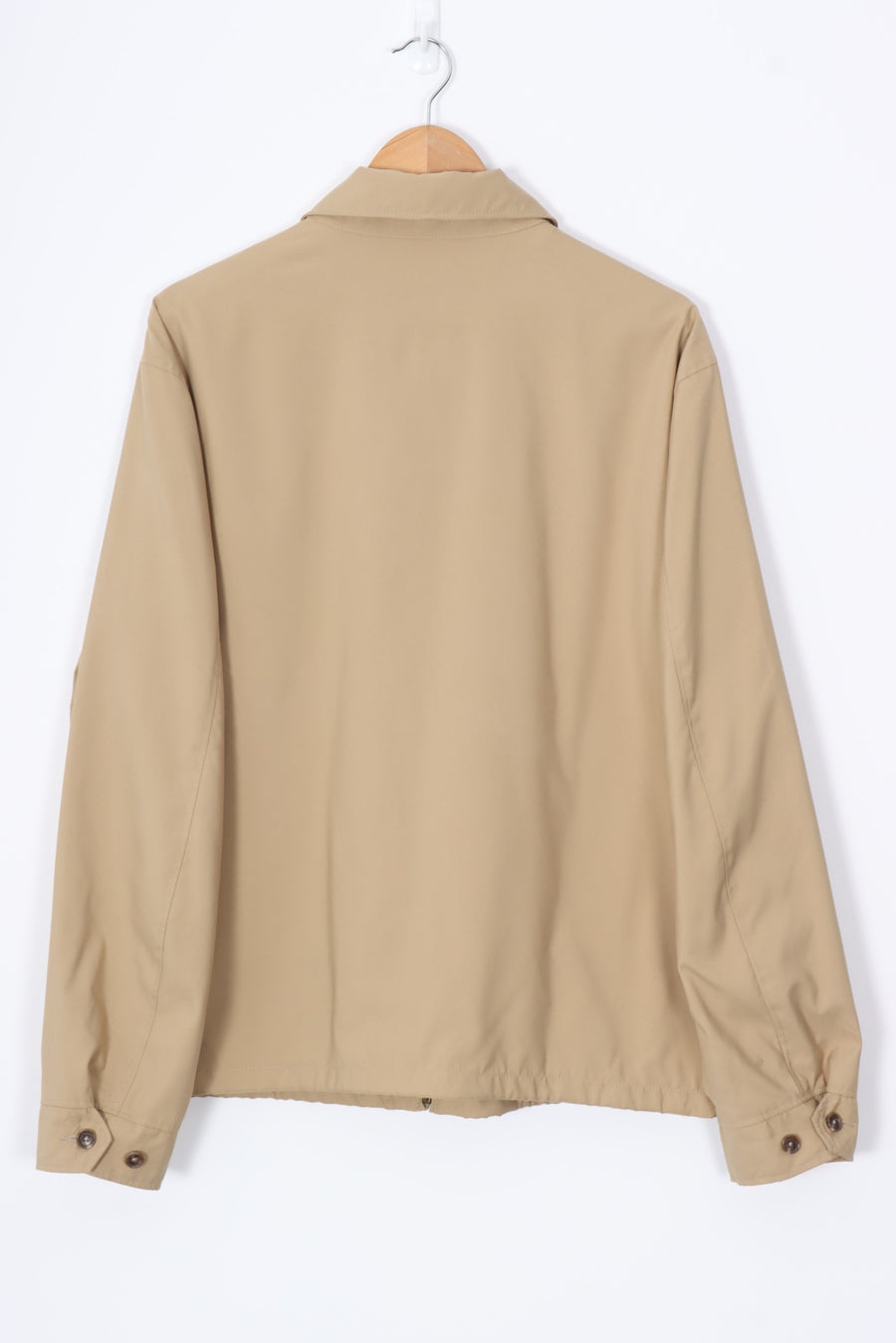 RALPH LAUREN POLO Beige Bi-Swing Harrington Jacket (L-XL)