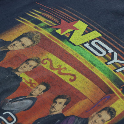 Vintage INSYNC Y2K 'No Strings Attached' Music Tour Boy Band T-Shirt (L)