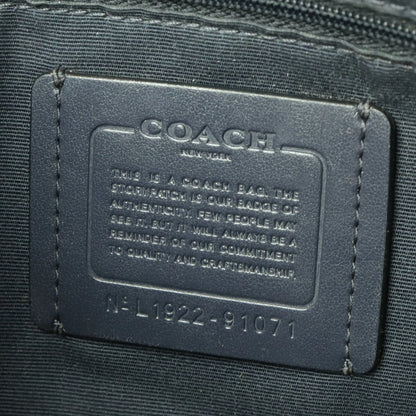 COACH 'Rowan' Cream & Navy Signature Monogram Satchel Bag - Vintage Sole Melbourne