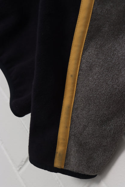 NAUTICA Embroidered Yellow & Grey Full Zip Fleece (XL)