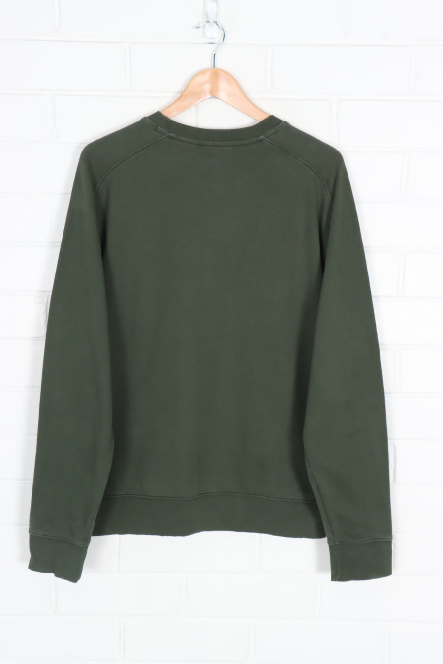 TIMBERLAND Forest Green & Orange Sweatshirt (XL)