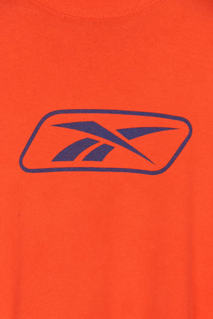 REEBOK Orange & Purple Big Logo Tee (XL-XXL)