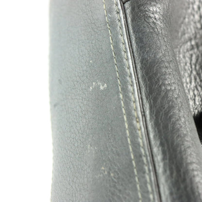 COACH F12321 Satchel Pebbled Black Leather Hobo Bag - Vintage Sole Melbourne