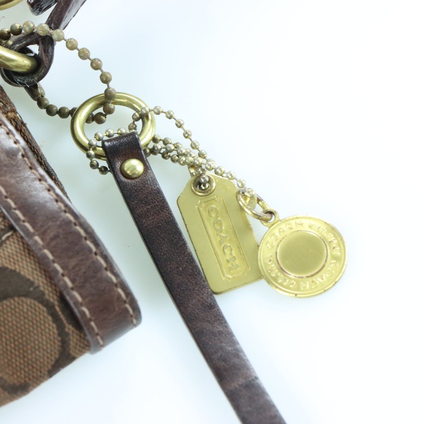 COACH Y2K Patchwork 13516 Chocolate Brown Handbag