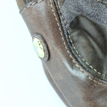 COACH Y2K Patchwork 13516 Chocolate Brown Handbag