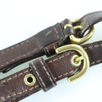 COACH Y2K Patchwork 13516 Chocolate Brown Handbag