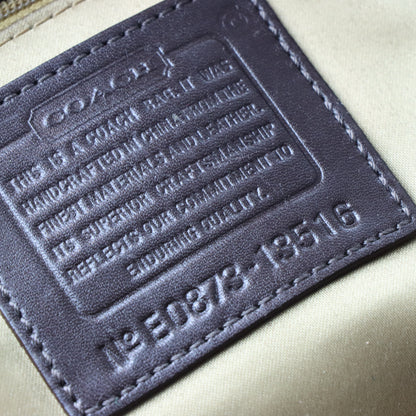 COACH Y2K Patchwork 13516 Chocolate Brown Handbag
