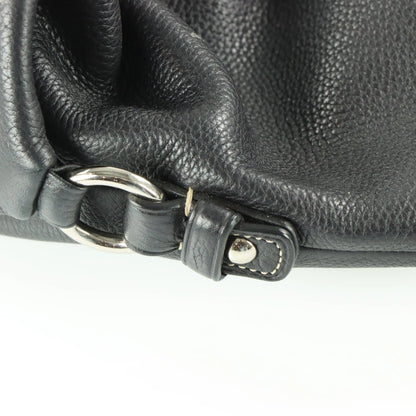COACH F15064 Pebbled Black Leather Crossbody Bag - Vintage Sole Melbourne