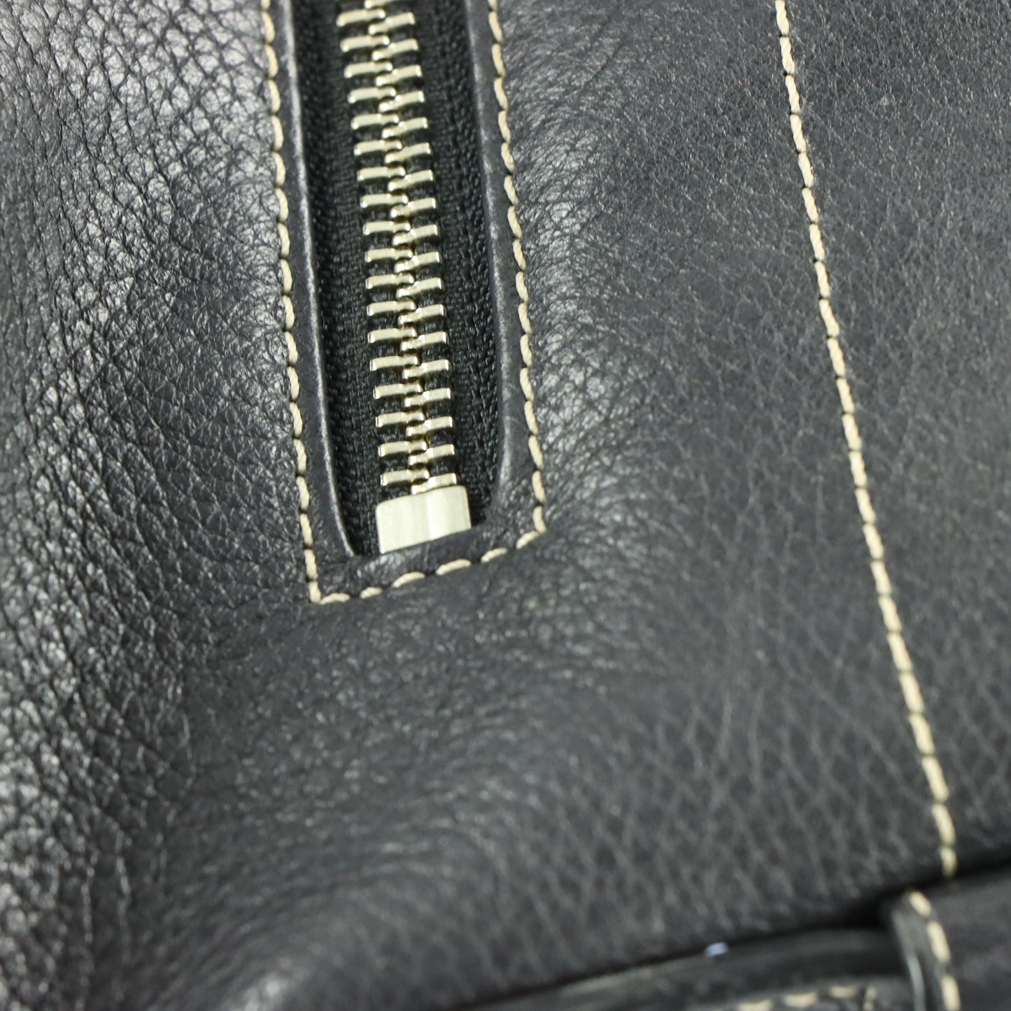 COACH F15064 Pebbled Black Leather Crossbody Bag - Vintage Sole Melbourne