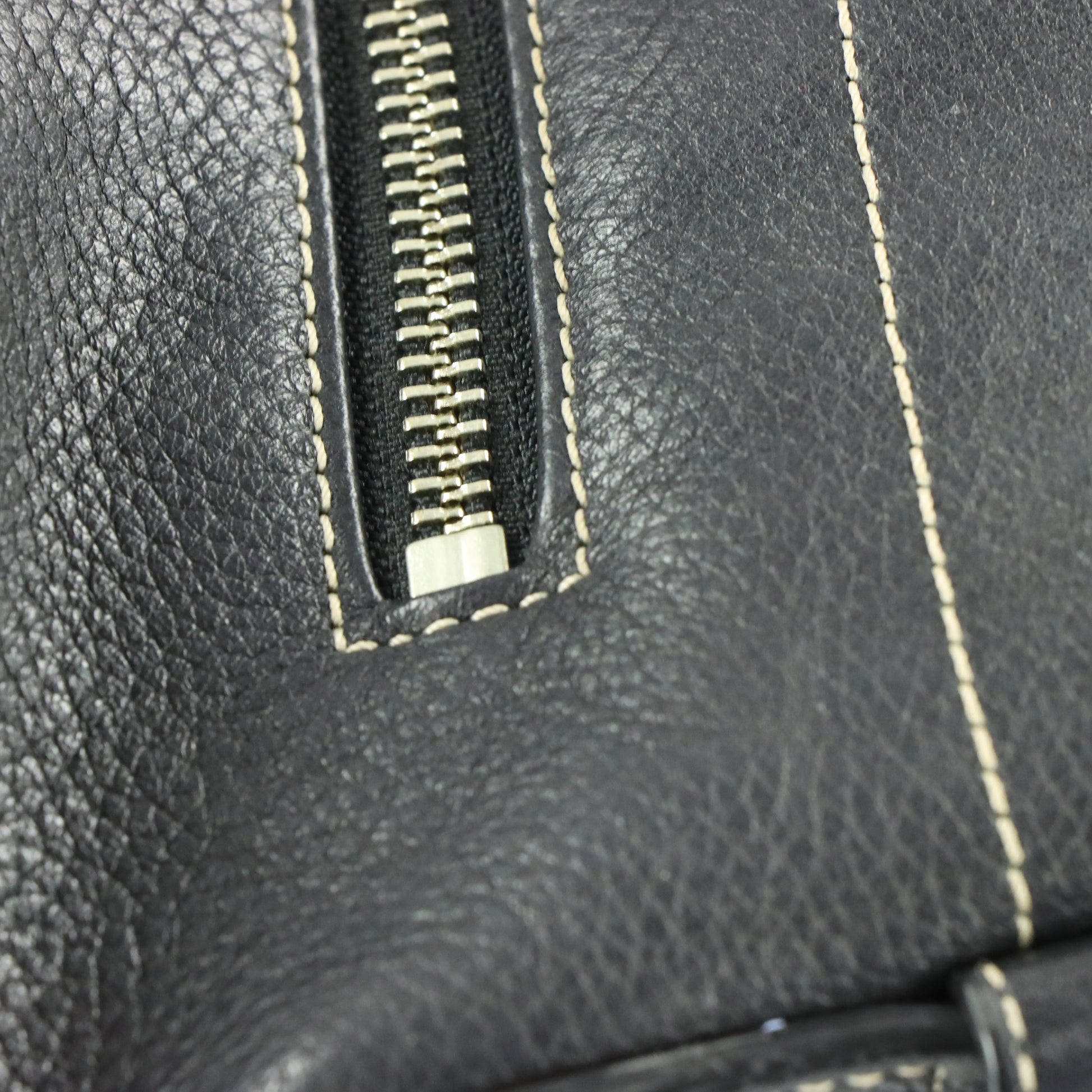 COACH F15064 Pebbled Black Leather Crossbody Bag - Vintage Sole Melbourne