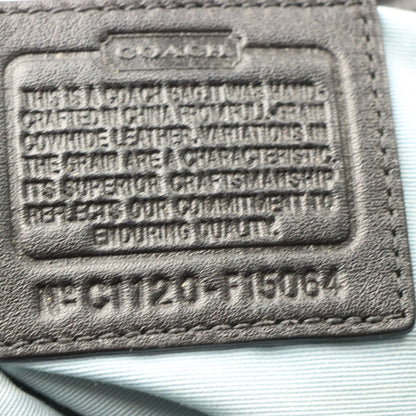 COACH F15064 Pebbled Black Leather Crossbody Bag - Vintage Sole Melbourne