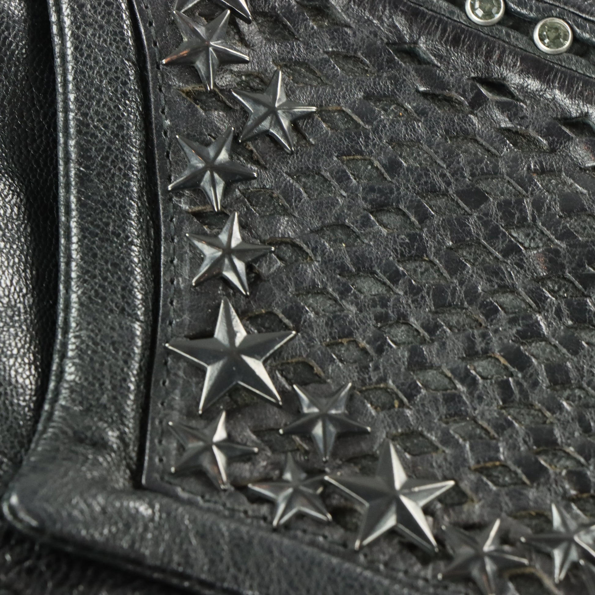 KMRII Star Embellished Black Hobo Cross Body Bag - Vintage Sole Melbourne