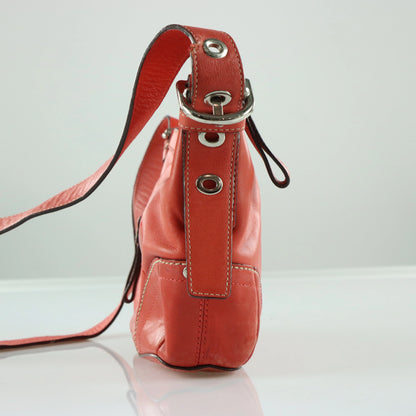 COACH Coral Leather Adjustable Buckle Strap Z14700 Handbag - Vintage Sole Melbourne