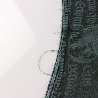 Vintage AFFLICTION Y2K Reversible Distressed Grunge Cross Blue Long Sleeve T-Shirt (XXL)